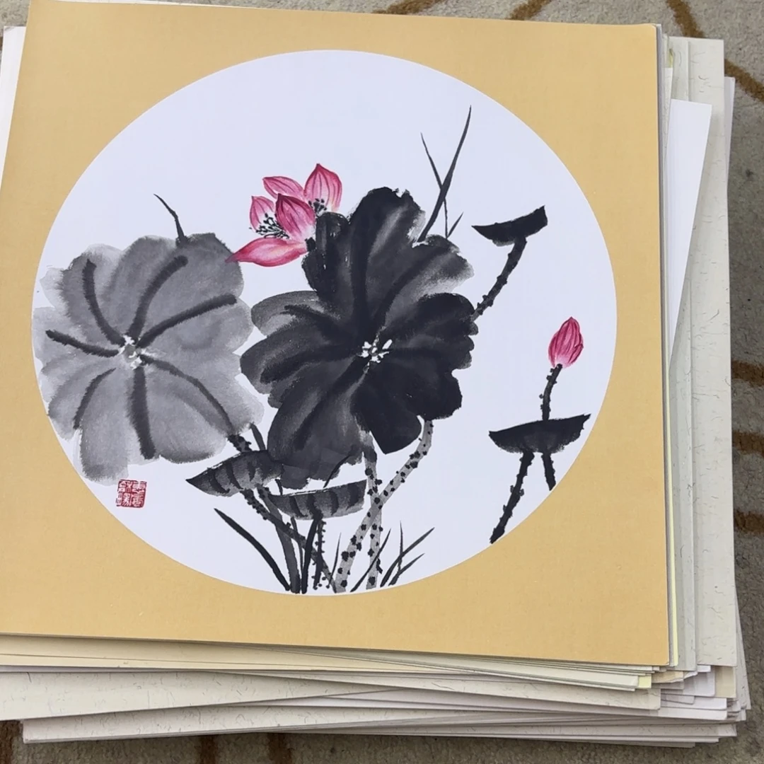 国画国画老师作品刘