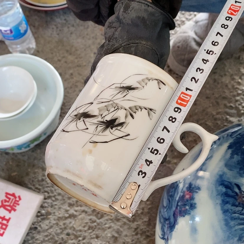 【闪购商品】瓷片牛****夷景德镇现代工艺品