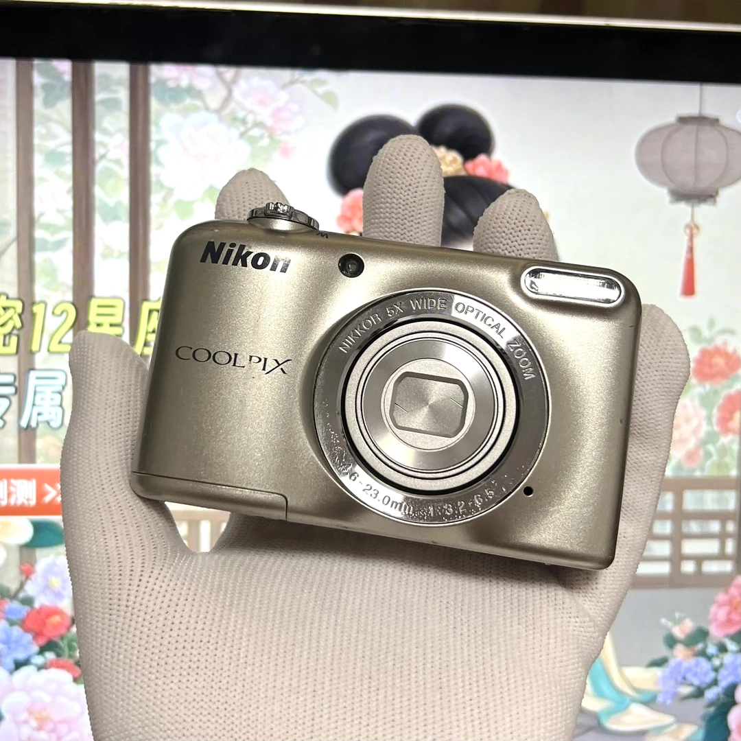 95新 Nikon/尼康 L31冷白皮奶油肌CCD相机1600万5X光变