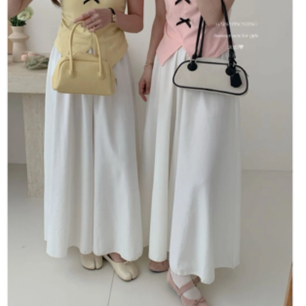 法式甜美不规则褶皱修身显瘦百搭方领收腰短袖上衣+裙裤3150#0.12