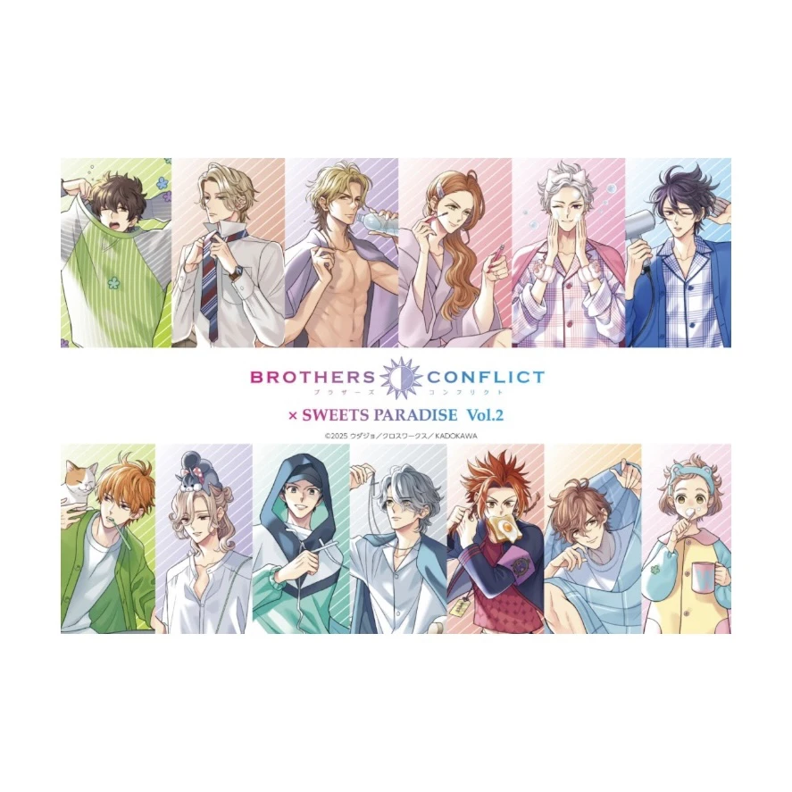 【国现】兄弟战争甜品天堂联动爱心吧唧 拍立得 抽赏 特典