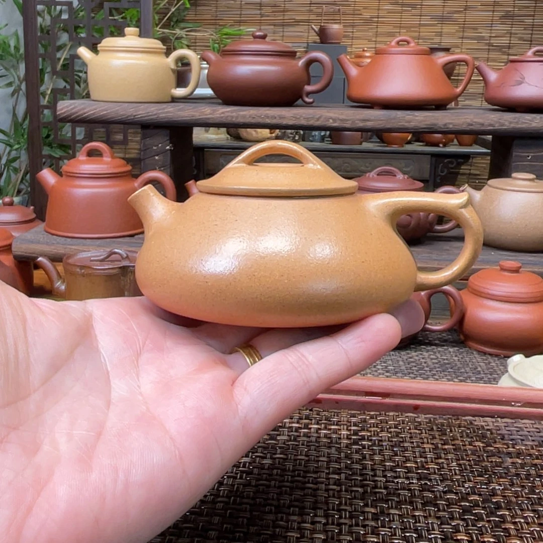 茶壶紫砂宜兴原矿紫砂手工制120