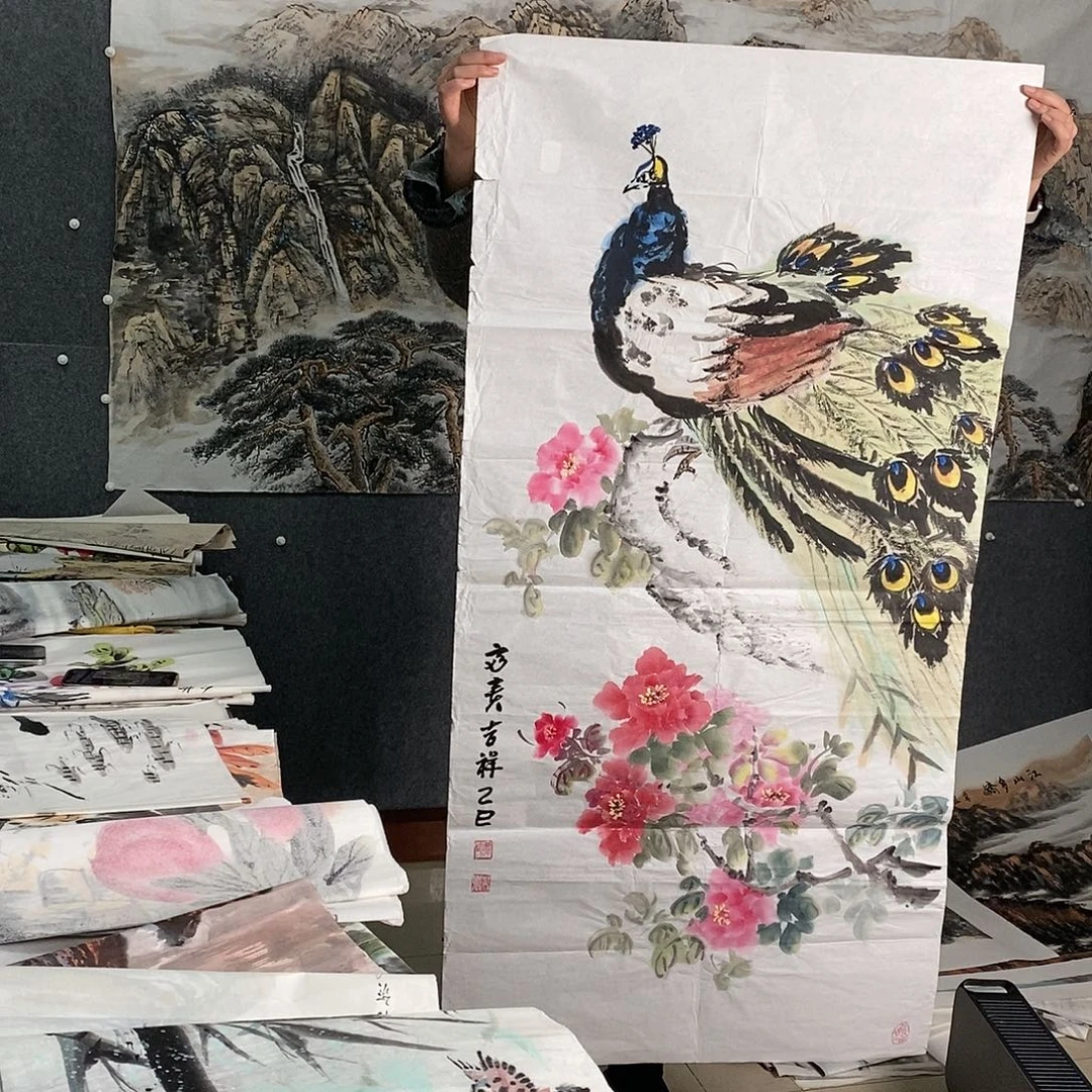 国画手写手绘国画作品109
