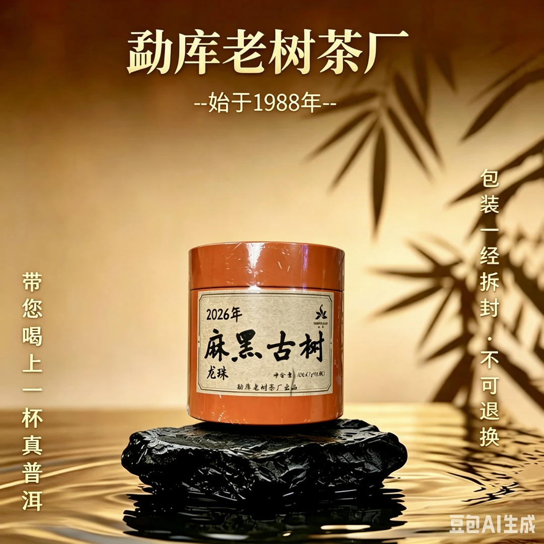 895A// 2026年麻黑古树龙珠100克*罐