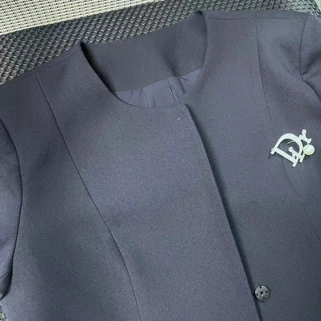 G*Da 2024新职业盐系名媛小洋装减龄半身裙两件套装女装 LTA059