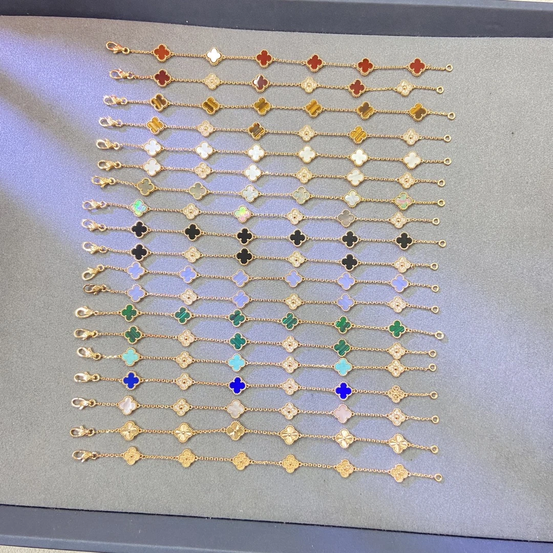 合金手链 迷你六花手链（YR高定）柜柜包装