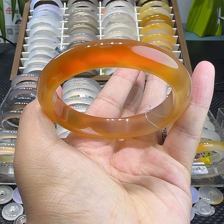 手镯玛瑙/玉髓未镶嵌59锦鲤糖