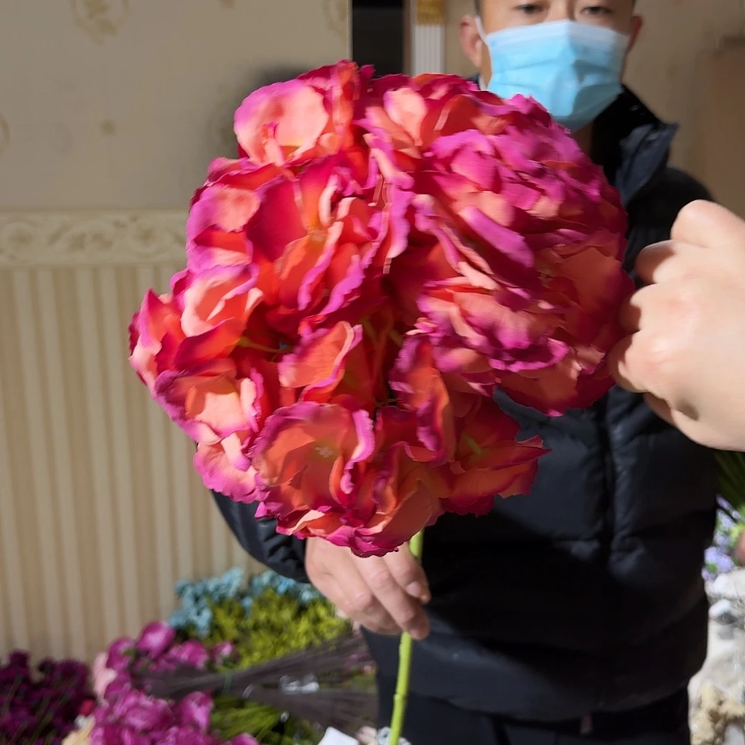 962号仿真花9支打包