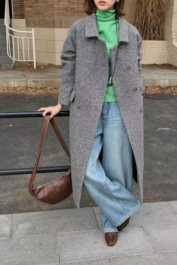 【灰长羽内胆】可拆卸内胆必备设计感高级外套