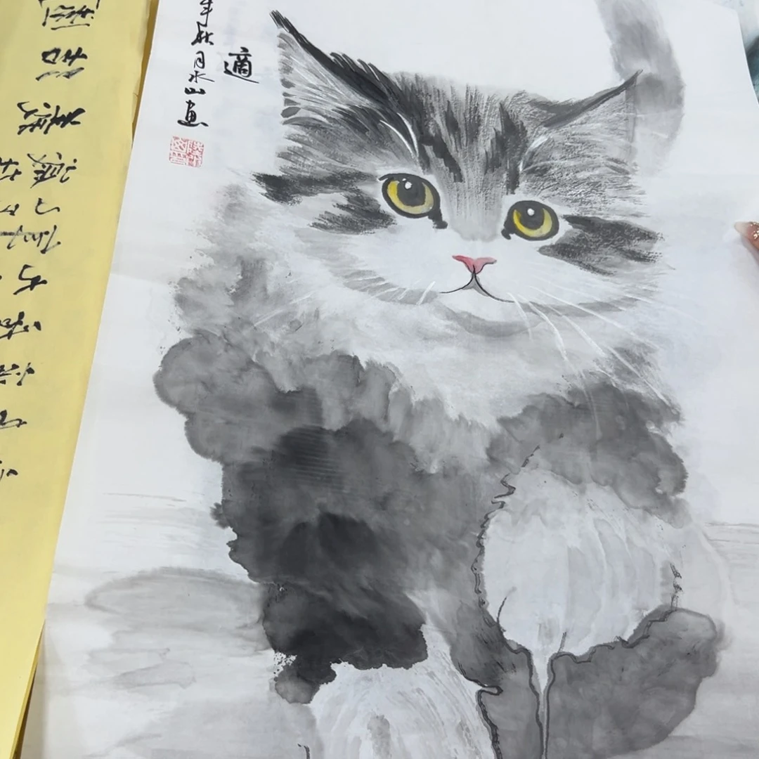 国画纯手绘字画作品欣赏m