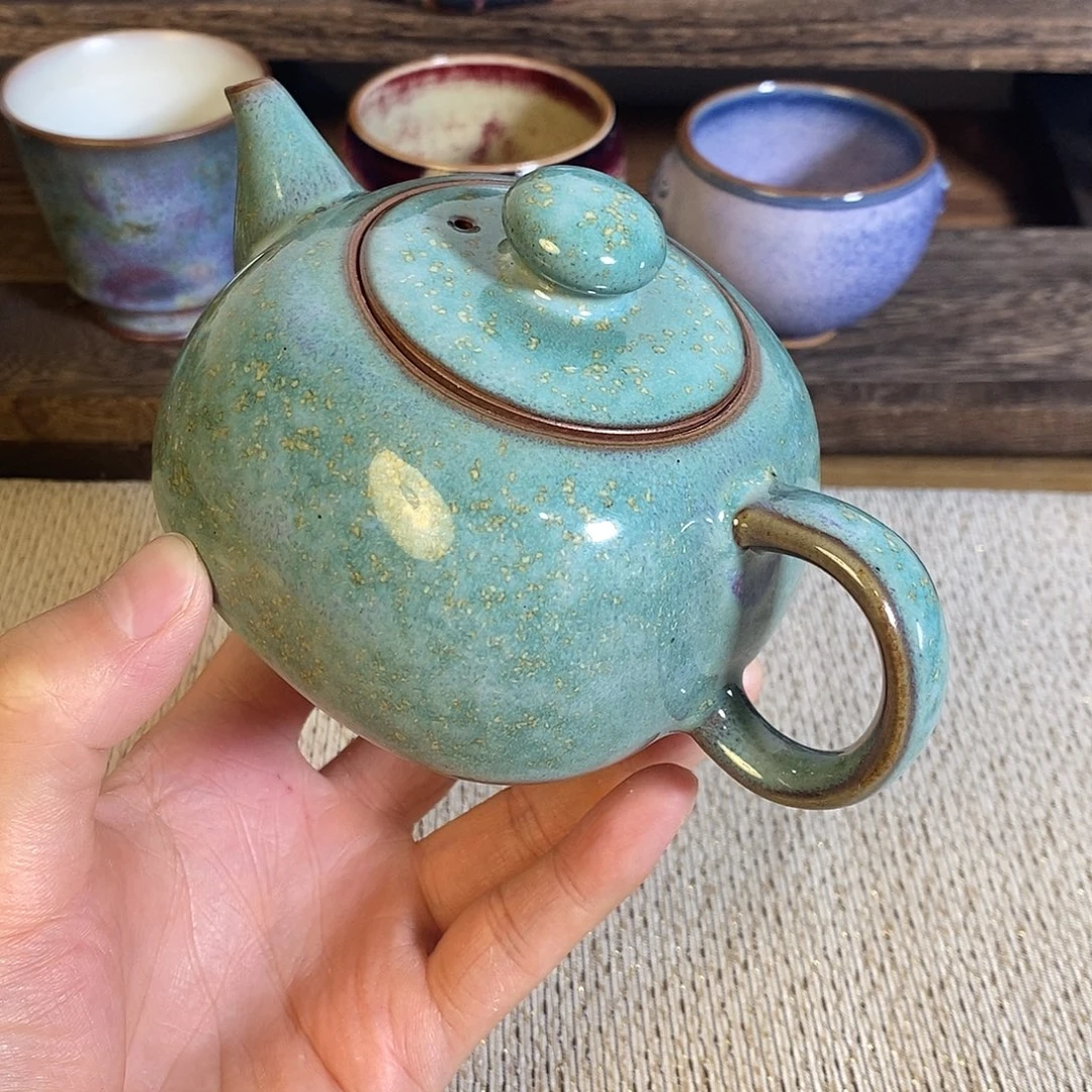 神垕钧瓷茶壶6666