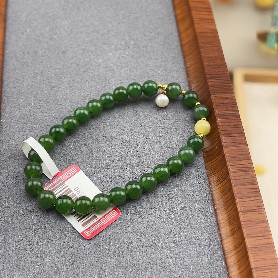 和田玉（碧玉）未镶嵌挂件丰颖