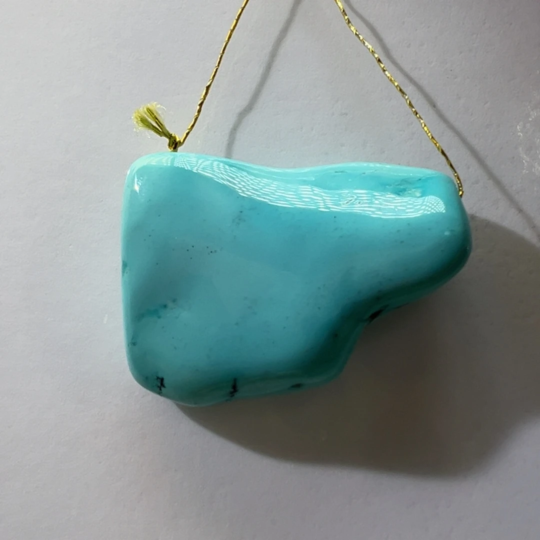 绿松石未镶嵌挂件