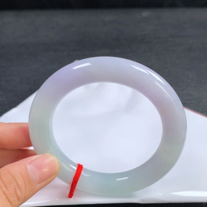 翡翠未镶嵌手镯（圆镯）55圈