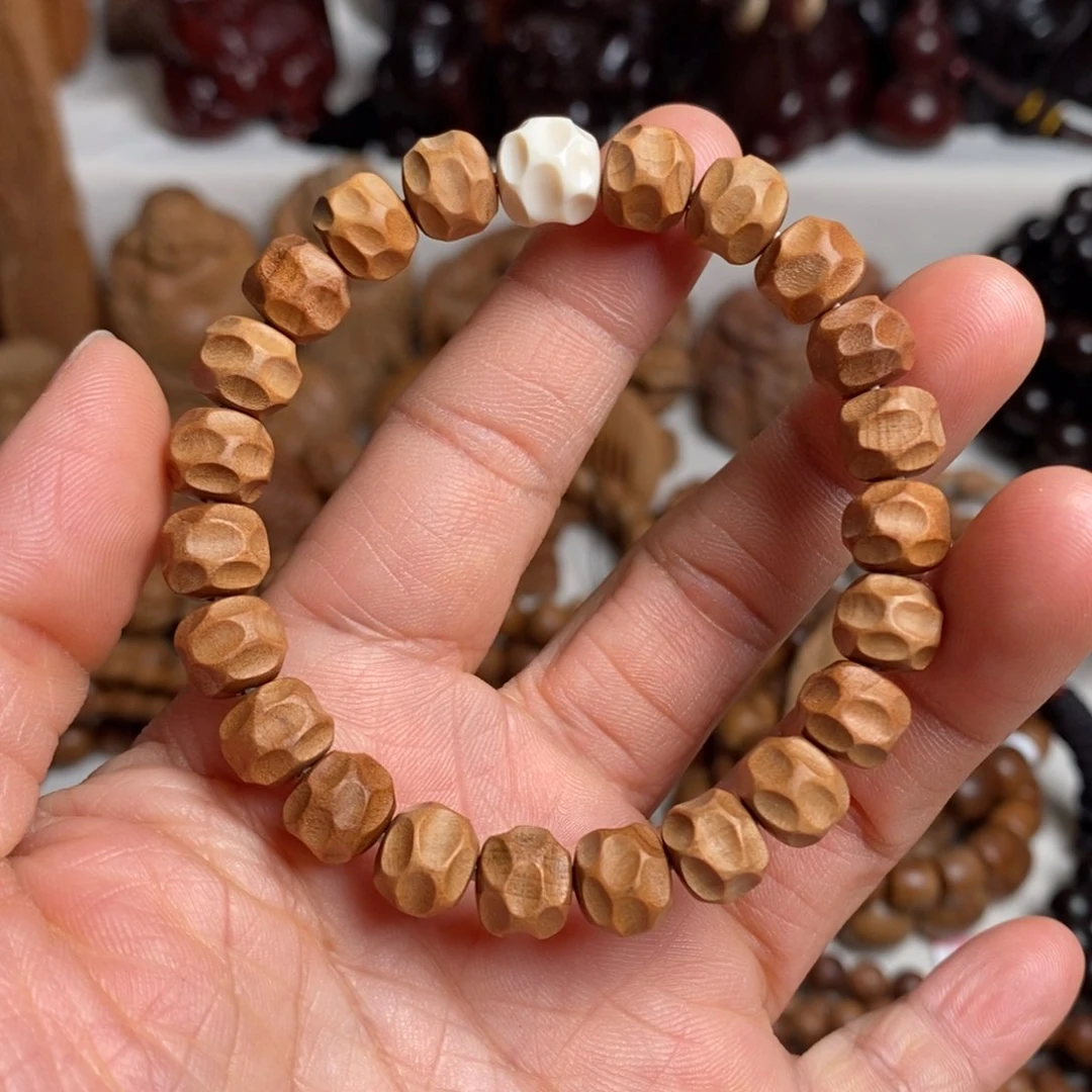 檀香木手串/手链开*