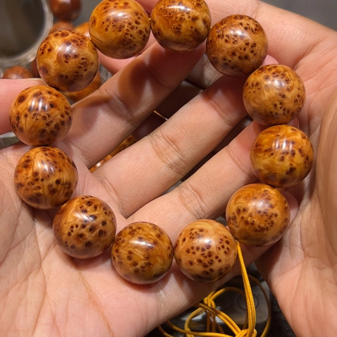 柏木（崖柏）手串/手链2.0黄金底福利款小满瘤疤手串