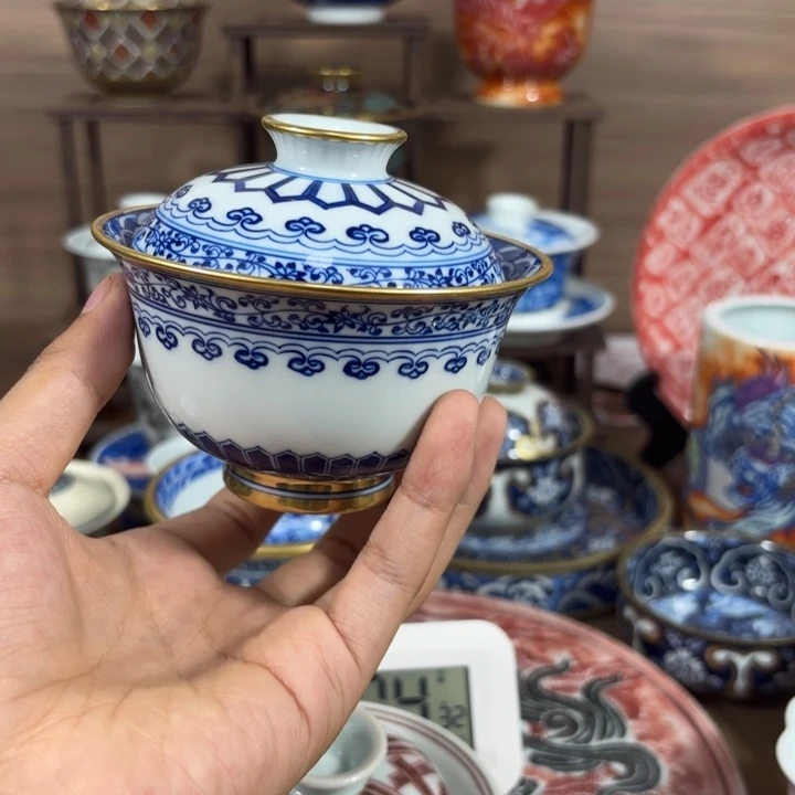 大***胡景德镇手工手绘陶瓷