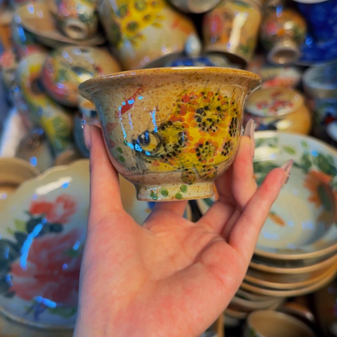 瓷片景德镇陶瓷手工手绘