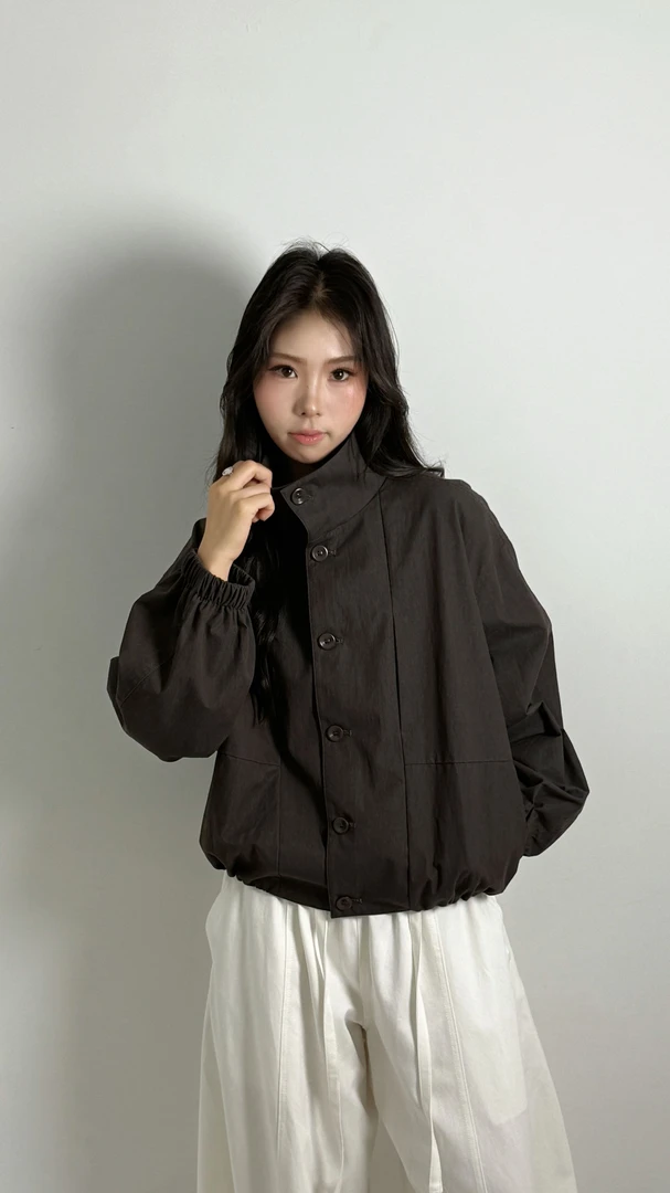 【金芳朵】新款长袖短款外套#25090063