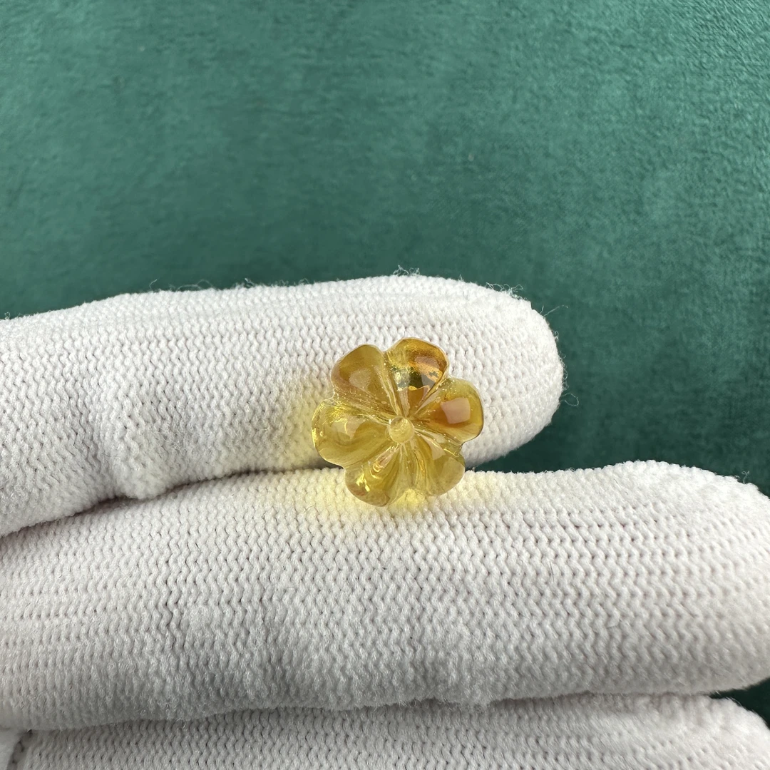 M2110天然原矿蜜蜡 瓜珠 13.3*10.1mm支持复检 假一罚四