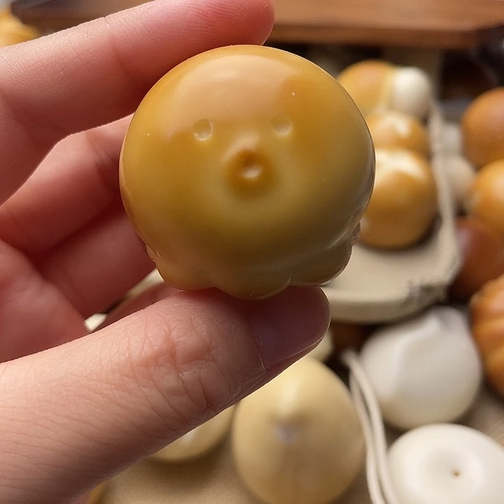 吊坠菩提根/象牙果章鱼补浅蓝色猫爪