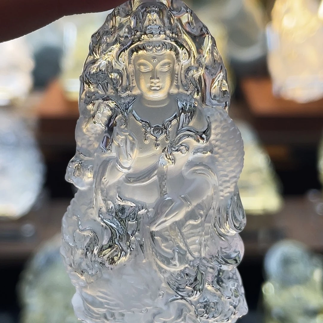 明***好水晶吊坠(赠链)未镶嵌