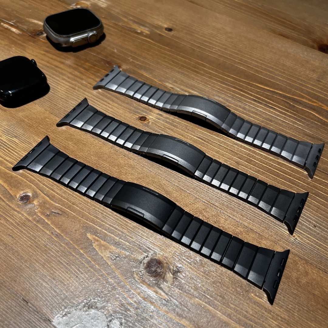 适用AppleWatch Ultra表带快拆苹果S10表链iwatch9金属ultra2新款