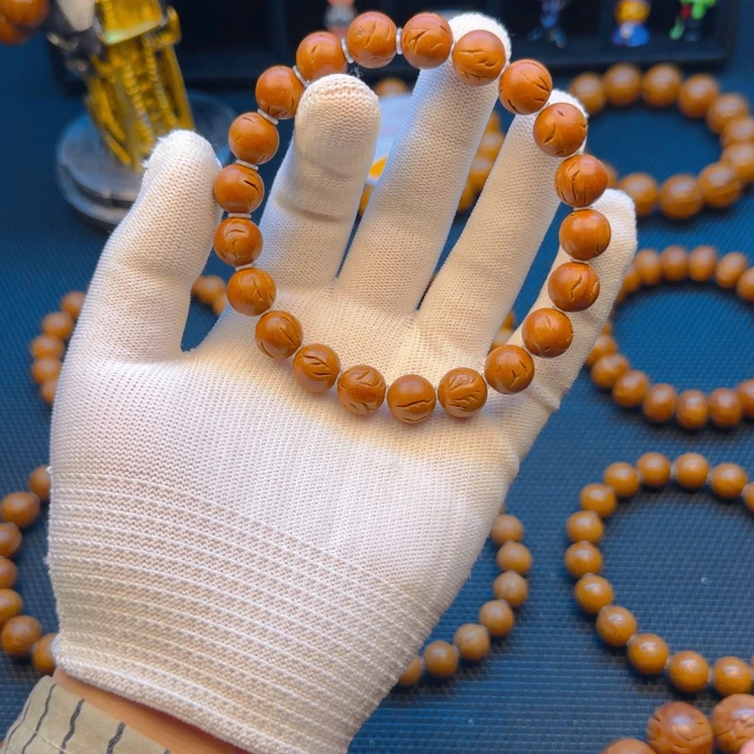 桃核手串龙纹桃核11尺寸福利