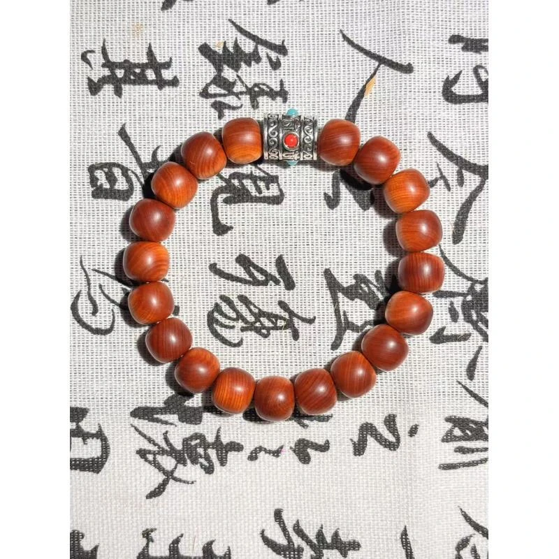YB7661 崖柏1.2*1.1款式A单圈手串