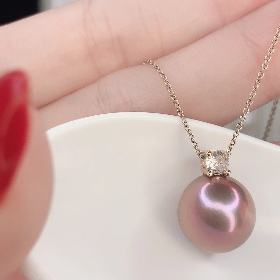 合金吊坠(赠链)淡水珍珠