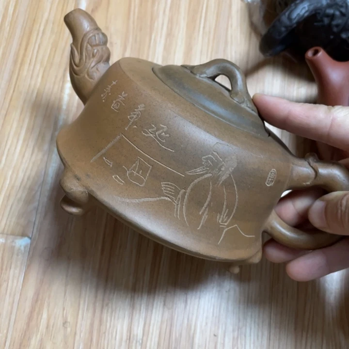 福***雕茶壶紫砂紫砂艺术学院