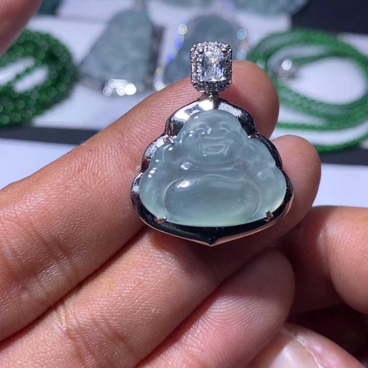 翡翠未镶嵌颈饰天然翡翠