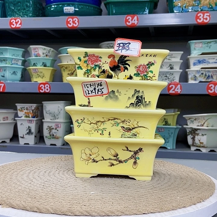 紫砂花瓶紫砂花盆