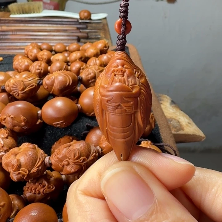 橄榄核手串/手链单颗财神