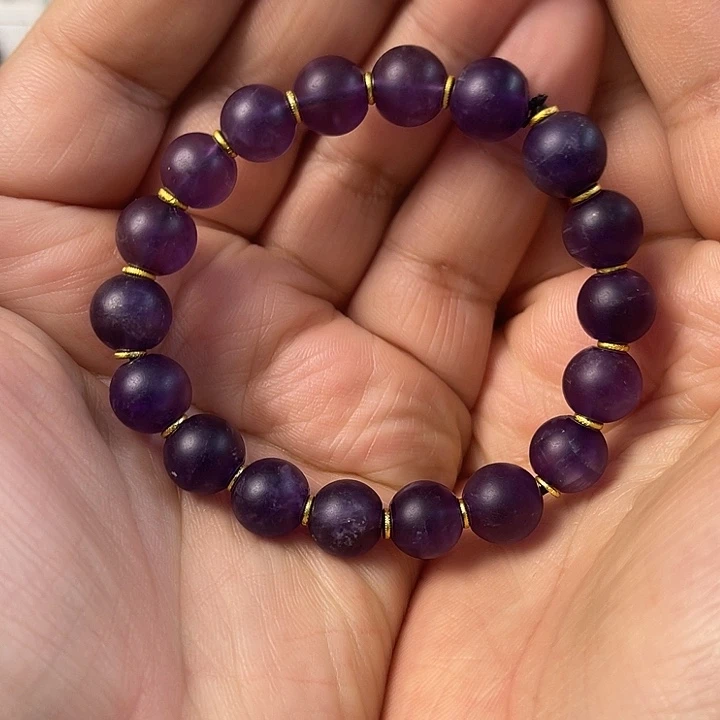 紫晶珠宝半成品未镶嵌