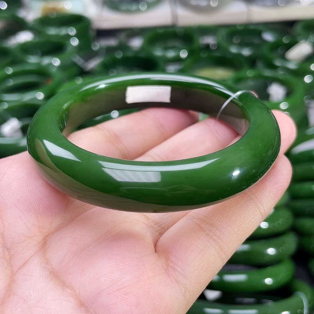 和田玉（碧玉）手镯未镶嵌