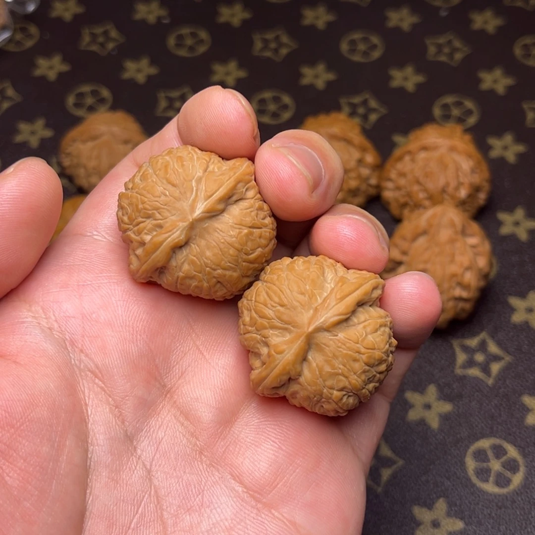把件文玩核桃34尺全品乾隆磨