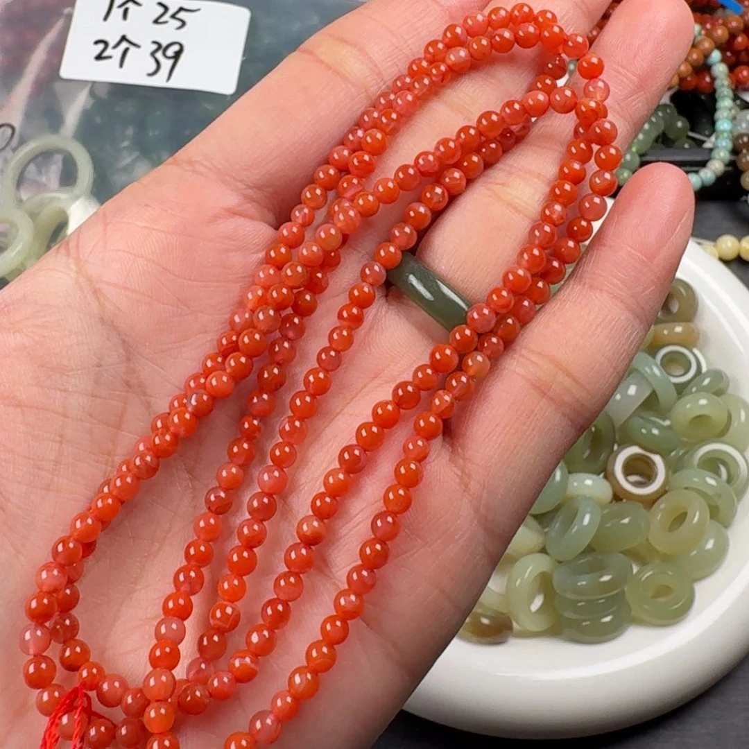 南红玛瑙未镶嵌珠宝奇石3.8左右