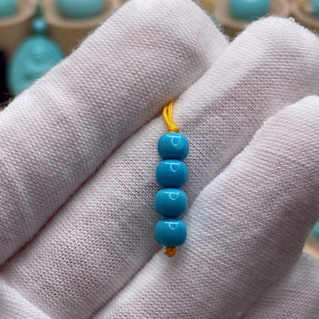 绿松石未镶嵌珠宝奇石5mm