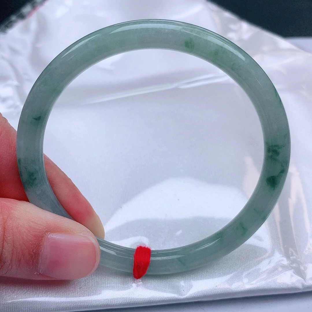 翡翠未镶嵌手镯缅甸天然a货翡翠手镯