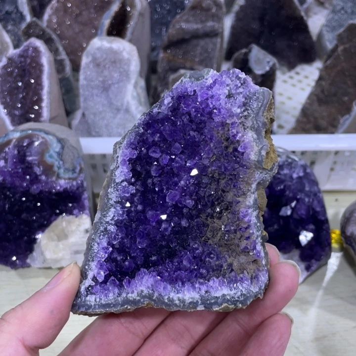 紫晶水晶软糖未镶嵌
