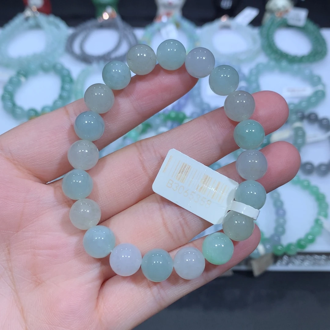 未镶嵌手串翡翠天然