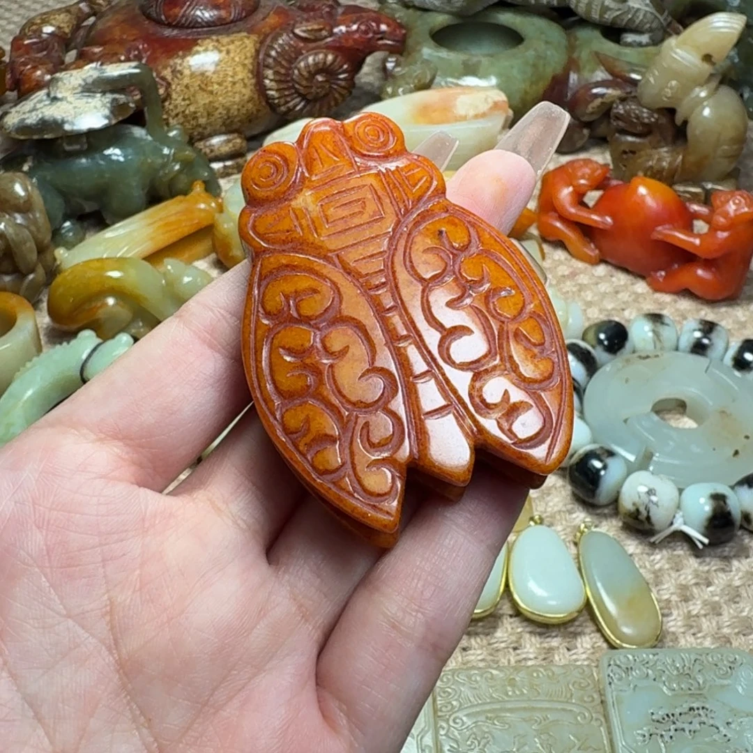 吊坠白玉菩提挂件