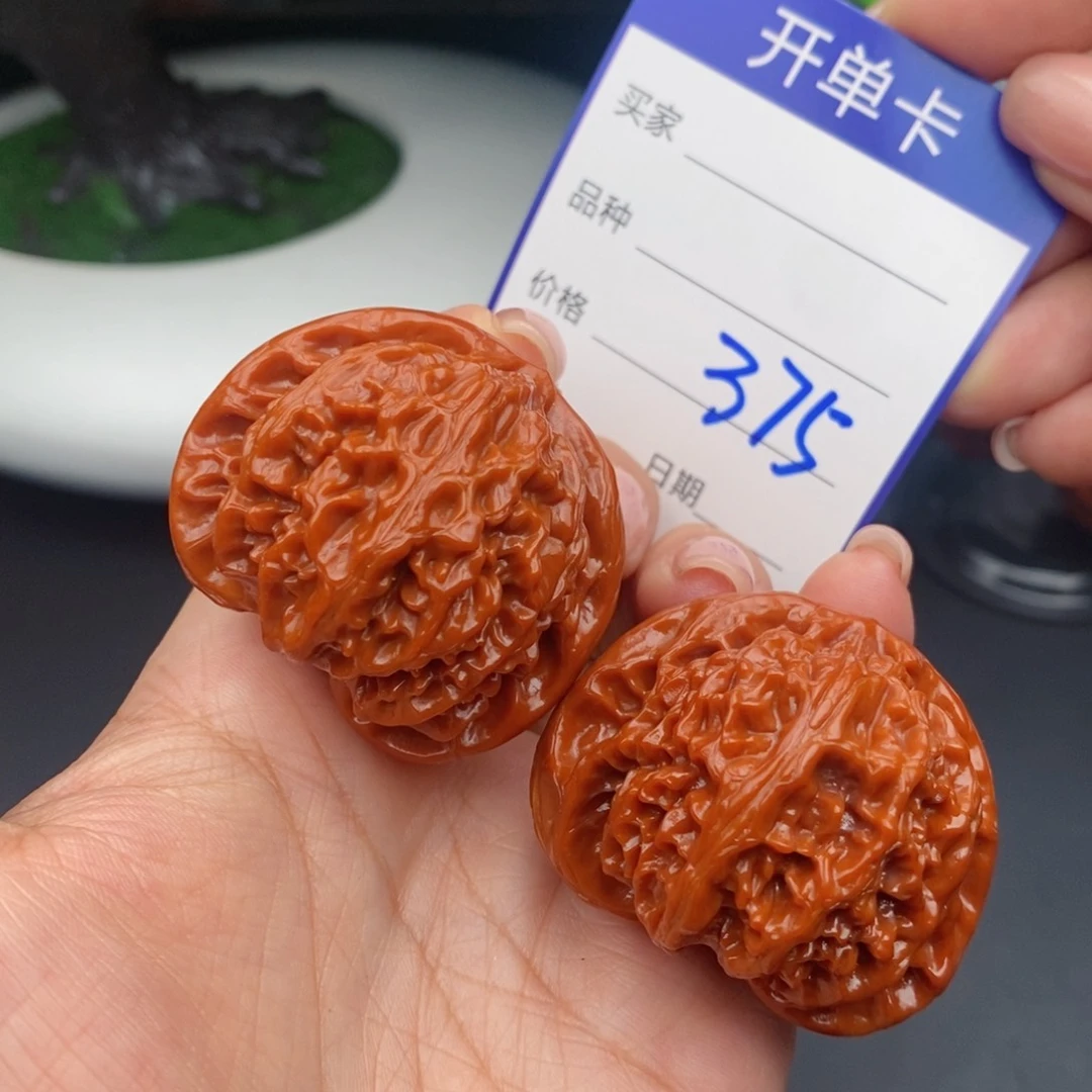 文玩核桃把件43宫灯375