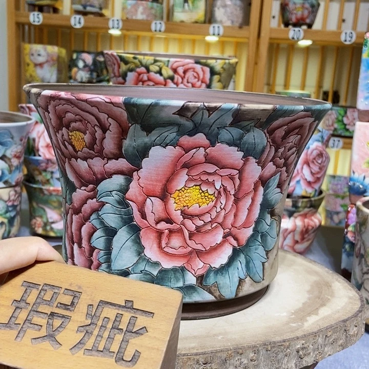 景德镇艺术手绘作品