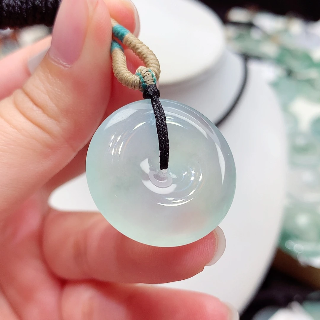 颈饰未镶嵌翡翠翡翠30，25.6/4.8