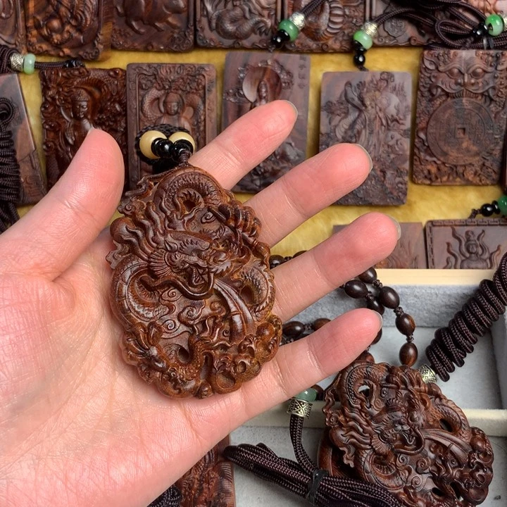 黄花梨/降香黄檀吊坠沙****农黄花梨黄花梨