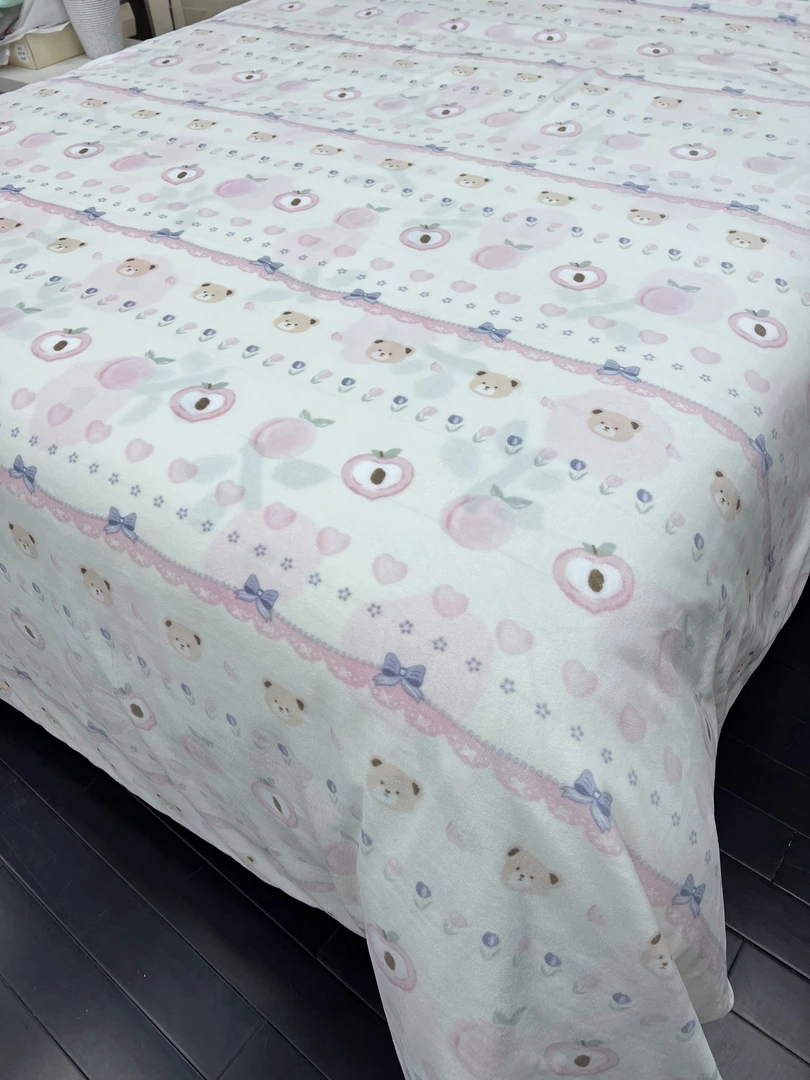 【董事长专属】婴儿绒被套 2.0mx2.3m水蜜桃