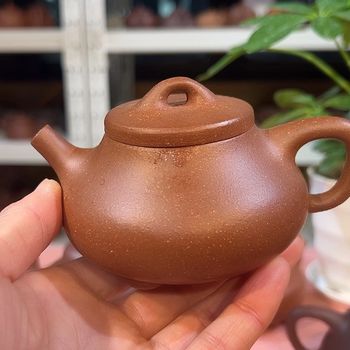 茶壶紫砂紫泥瓦飘160cc