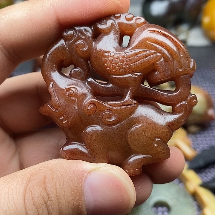 未镶嵌蛇纹石玉颈饰